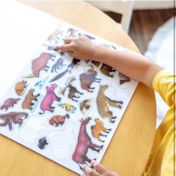 New Melissa & Doug Reusable Sticker Pad - Prehistoric - FSC-Certified Materials - Picture 6 of 12